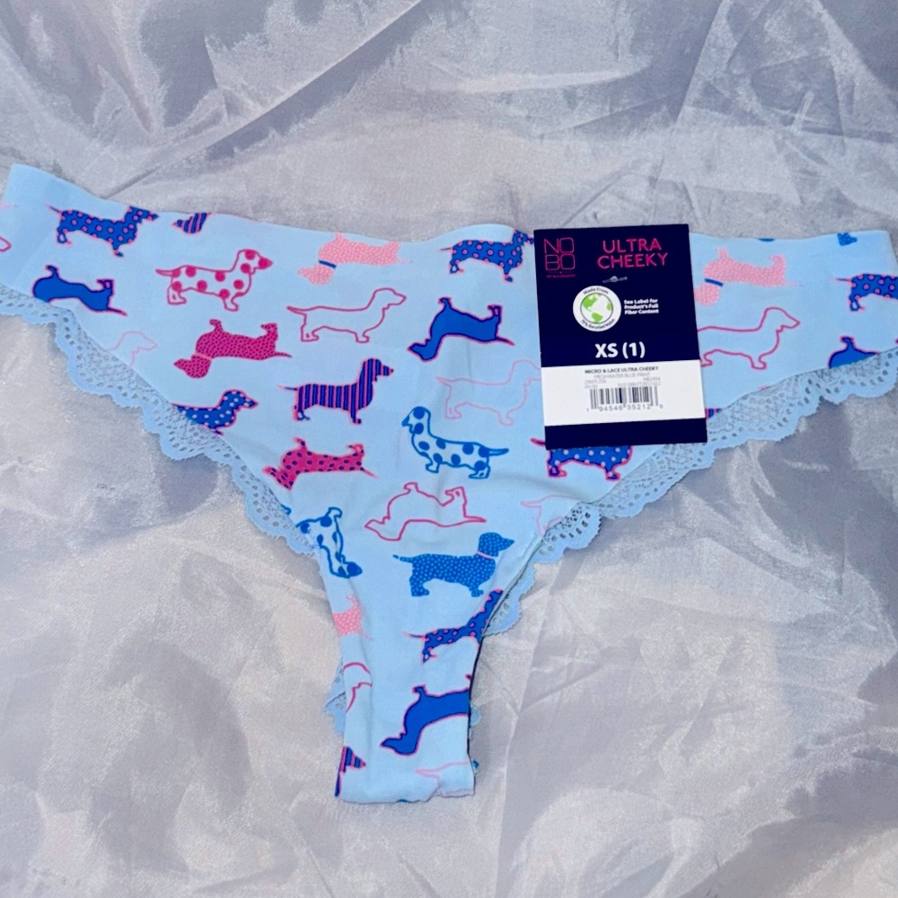 Dog print intimates